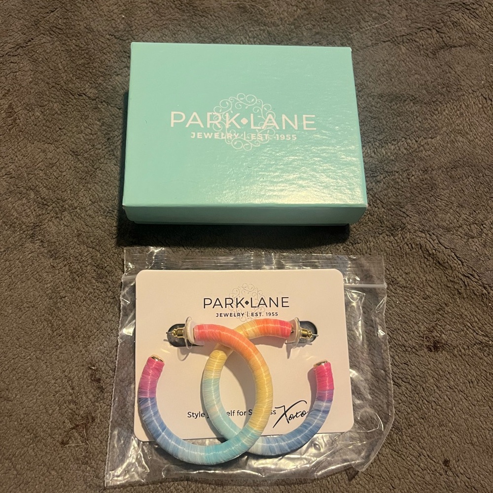 Park Lane Multicolor Hoop Earrings